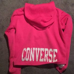 Crop top hoodie
